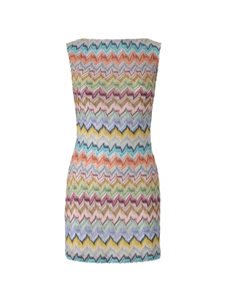 Rochie Missoni tricotate albastru