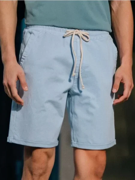 Sinsay Džínové kraťasy modrá