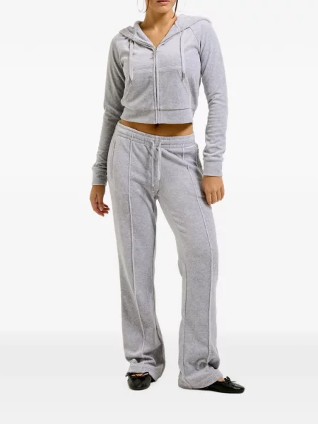 Hoodie Juicy Couture με αυτόγραφο γκρι