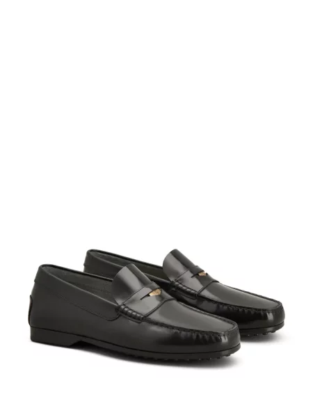 Iš natūralios odos loaferiai Tod's juoda
