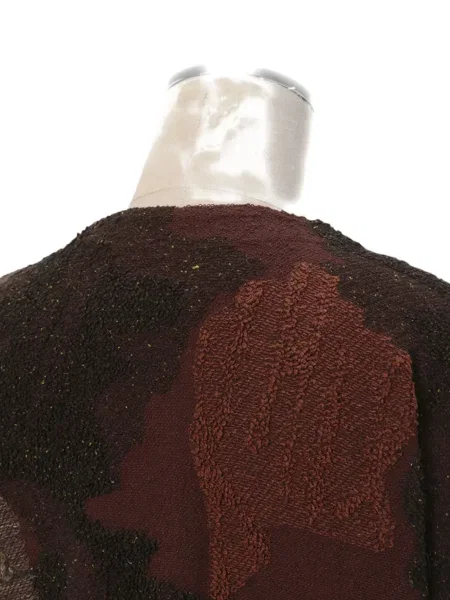 Πλεκτή ζακέτα Mame Kurogouchi καφέ