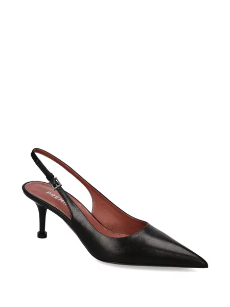 Pantofi cu toc Premiata din piele slingback negru