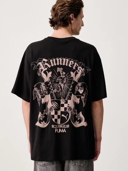 Puma T-shirt oversize czarna