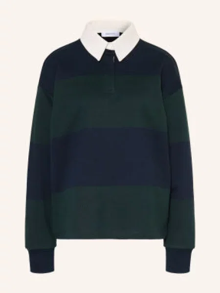 Darling Harbour Rugbyové Tričko navy / bottle green zelené