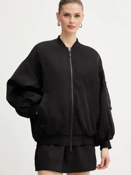 Armani Exchange geacă bomber negru
