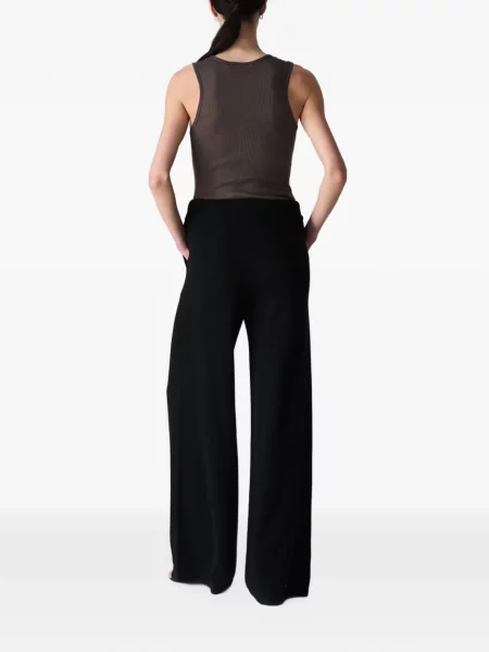 Pantaloni Vera Wang cu cordon negru