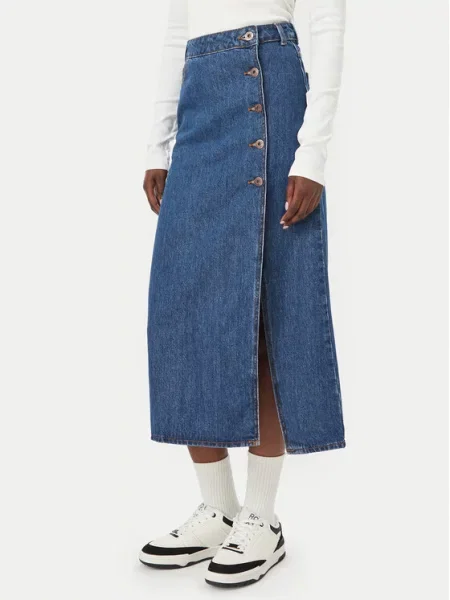 Billabong Φούστα τζιν Day Off Denim Σκούρο μπλε