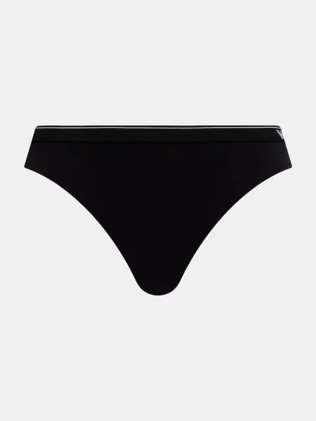 Emporio Armani Underwear nohavičky dámske s bavlnou čierna