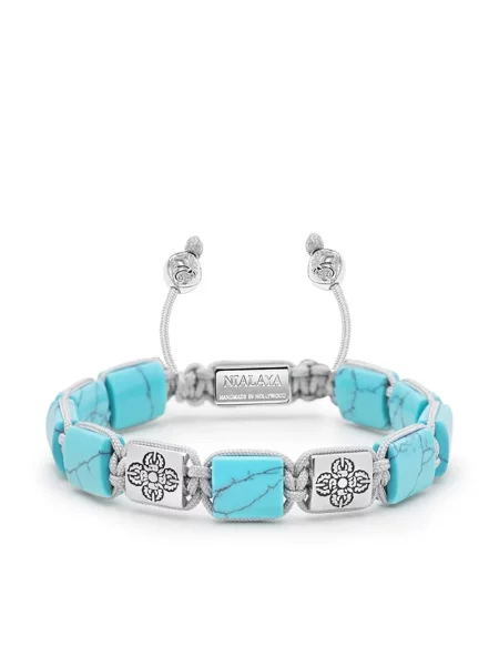 Pandantiv Nialaya Jewelry cu mărgele argintiu