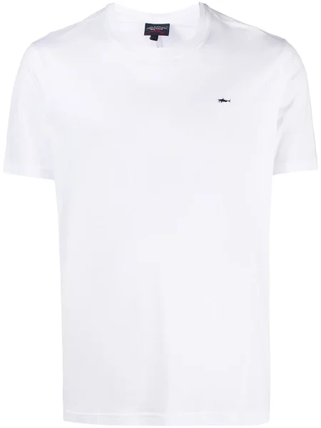 Tricou Paul & Shark alb