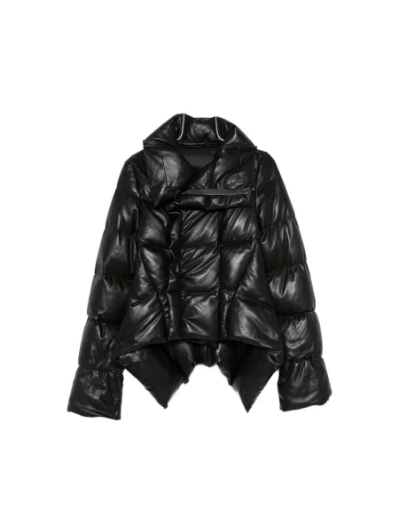 Kurtka skórzana Rick Owens czarna