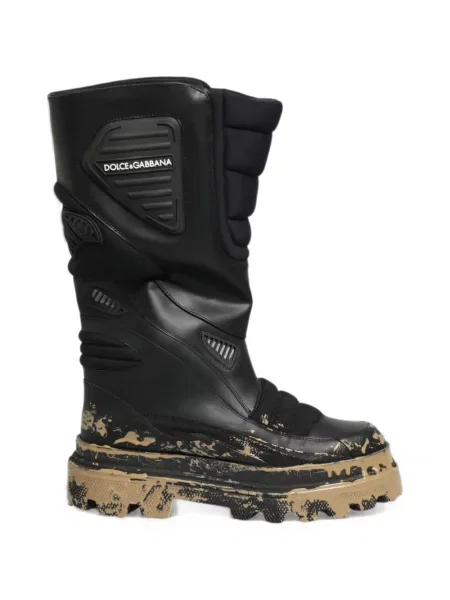 Členkové topánky Dolce & Gabbana čierna