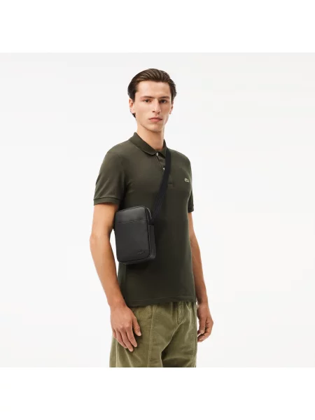 Сумка через плечо Lacoste черная