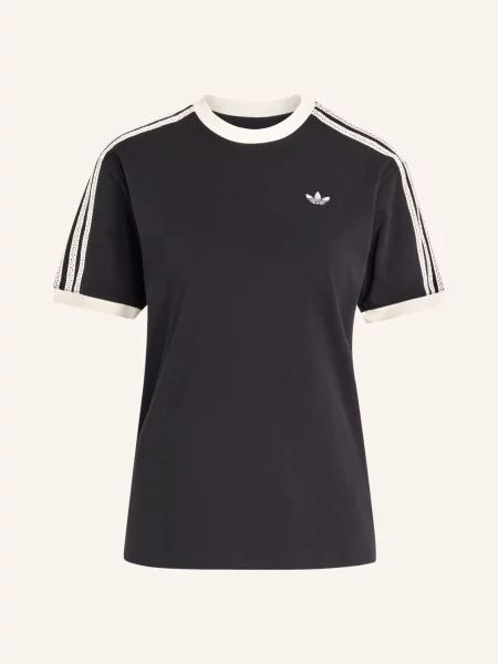 Adidas Originals Tričko Glow Advanced Three Stripes černá bílá