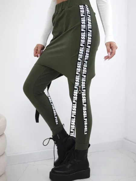 Pantaloni Kesi cu inscripții