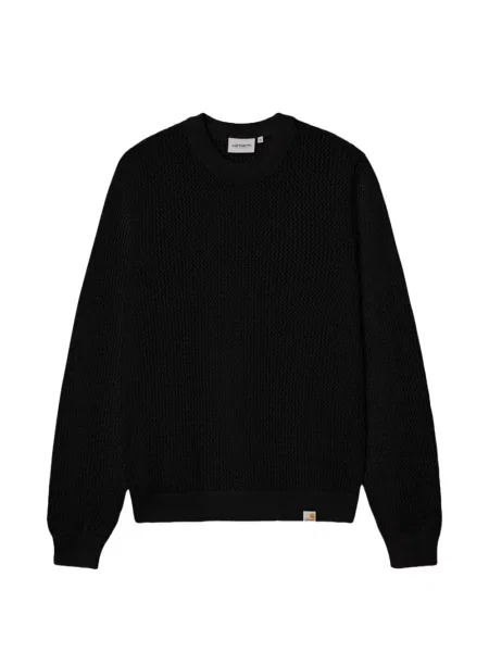 Hanorac Carhartt Wip cu decolteu rotund negru