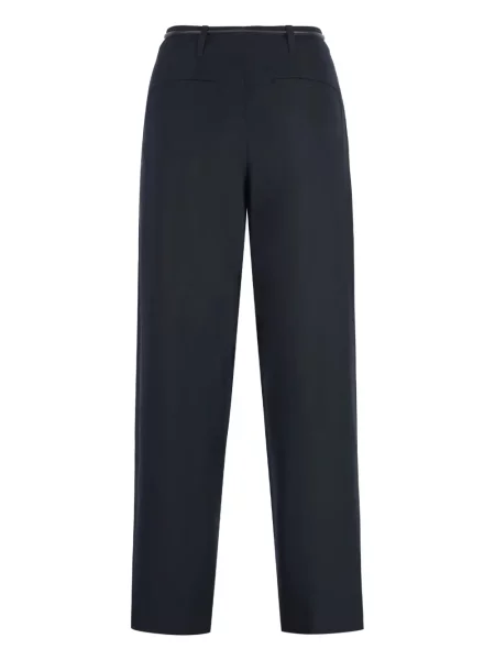 Pantaloni Yves Salomon albastru