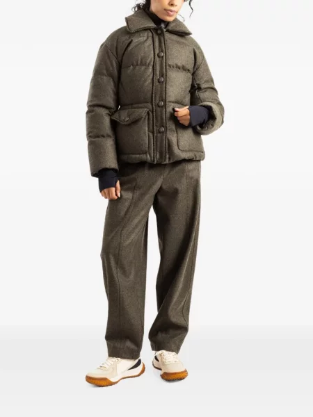 Matlasat geacă Moncler Grenoble verde