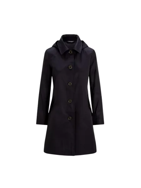 Lauren Ralph Lauren płaszcz granatowy przejściowy niebieski