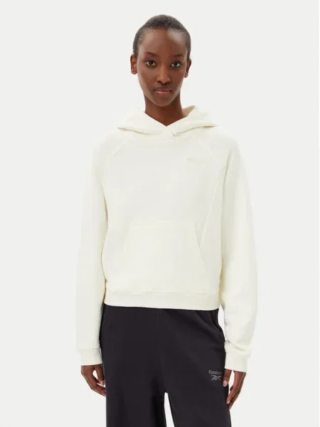 Reebok Classic melegítőfelső női sima kapucnis bézs