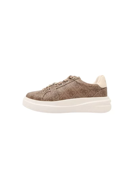 Sneakerși Guess maro
