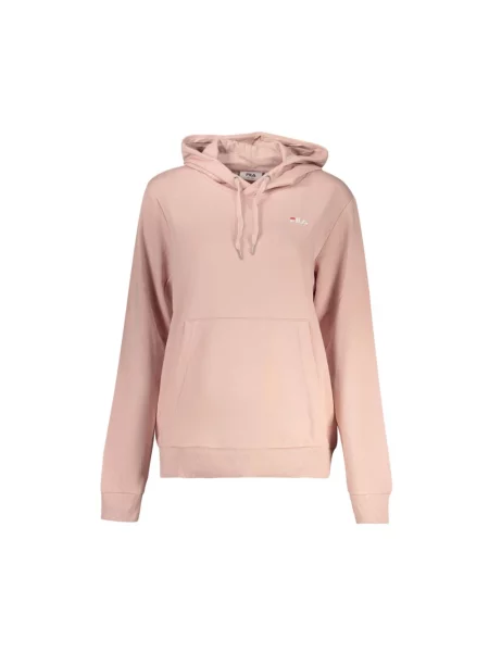 Bluza z kapturem Fila różowa