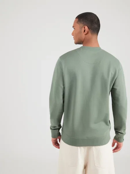 Pepe Jeans Mikina zelená biela