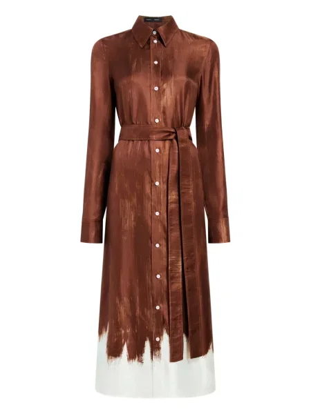Rochie Proenza Schouler de costum maro
