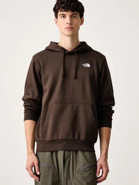 The North Face hanorac cu glugă pentru bărbați cu Evolution maro