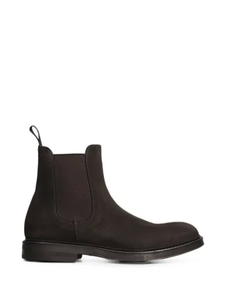 Botine chelsea Green George din piele de căprioară verde