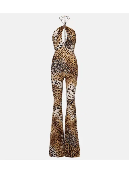 Salopetă Roberto Cavalli cu imagine din jerseu