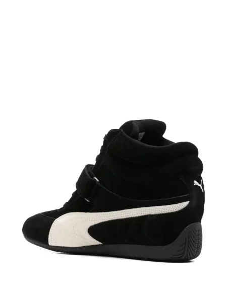 Sneakerși Puma Suede cu pană negru
