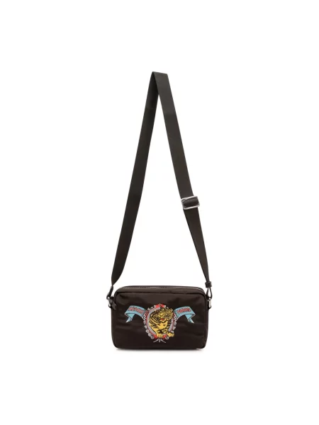 Torba crossbody Kenzo w tygrysie prążki czarna