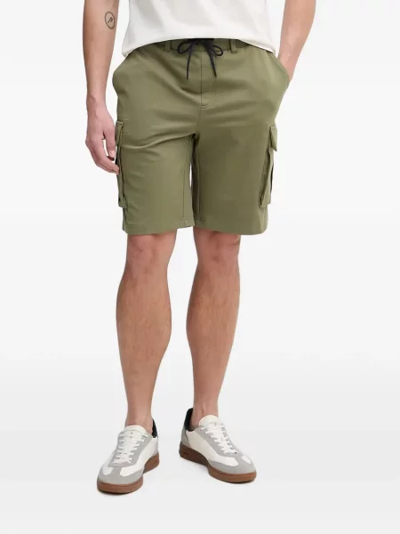 Pantaloni scurți cargo Aeronautica Militare cu cordon verde