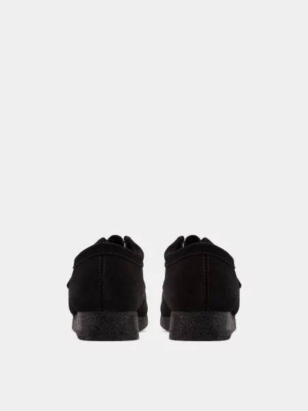 Замшевые ботинки Clarks черные