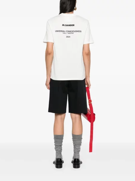 Tričko Jil Sander s potiskem