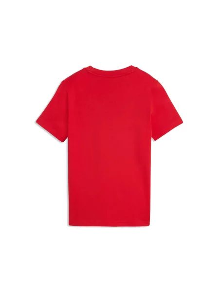 T-Shirt Puma Graphic Box Tee B Dzieci czerwona