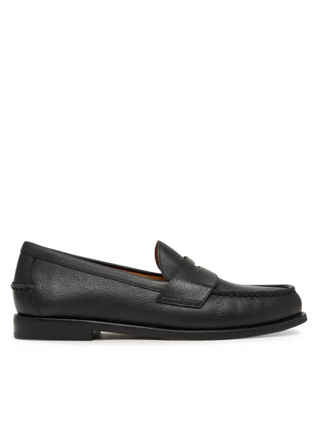 Мокасини Polo Ralph Lauren Alston Penny Cs Lfr черен