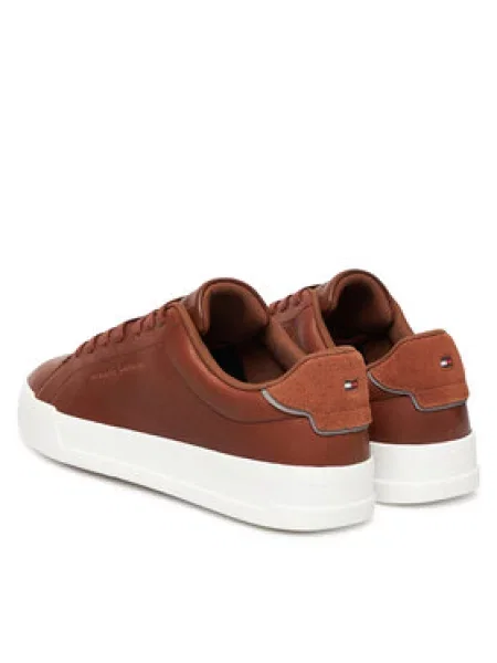Tommy Hilfiger Superge Th Court Core Cognac rjava