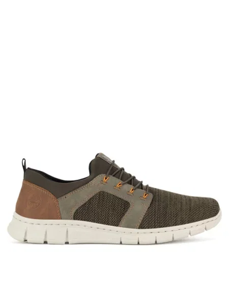 Rieker Polobotky khaki