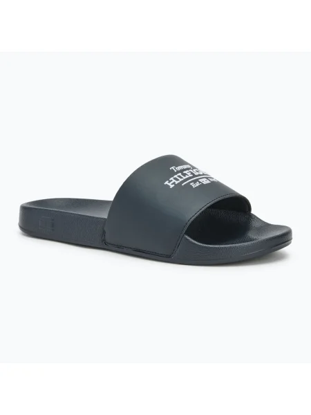 Мъжки чехли Tommy Hilfiger Embroid 85 Pool Slide desert sky синьо