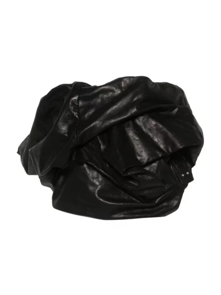 Top Rick Owens skórzany czarny