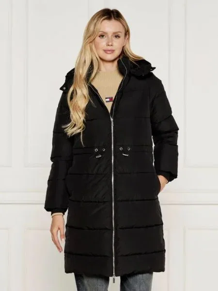 Armani Exchange Kabát CABAN fekete