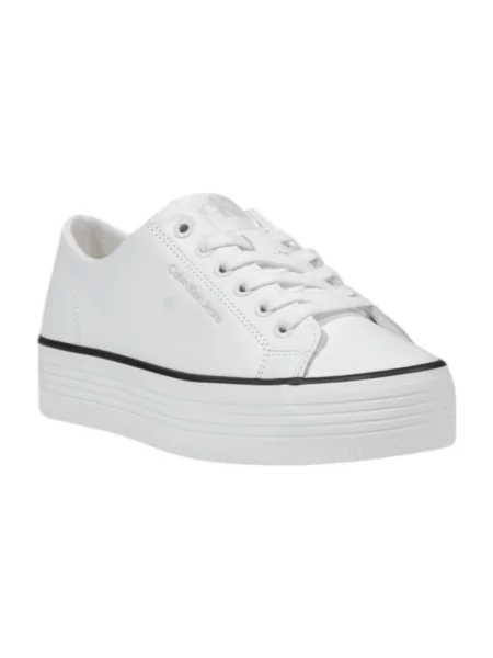 Sneakersy Calvin Klein Jeans białe
