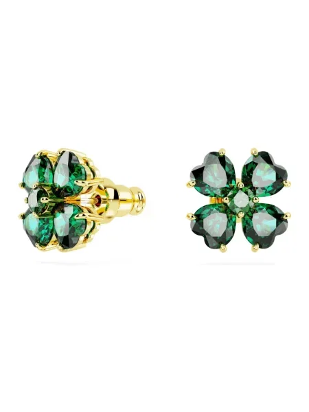 Kolczyki Swarovski żółte
