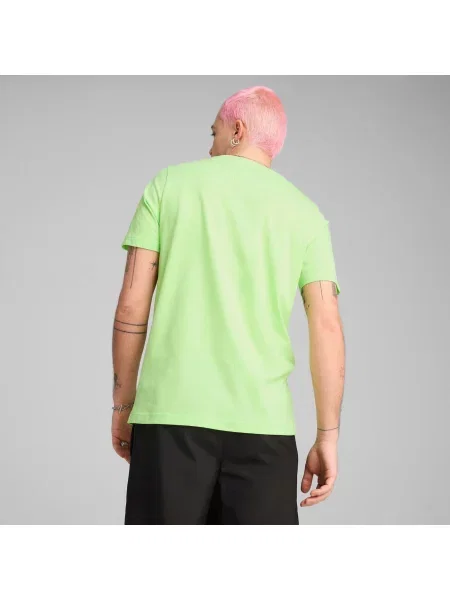 Koszulka Puma Ess Logo Lab Summer Tee zielona