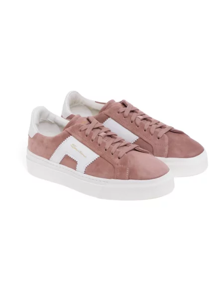 Sneakersy Santoni różowe