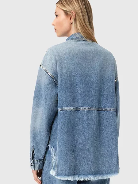 Джинсова сорочка AllSaints HETTIE