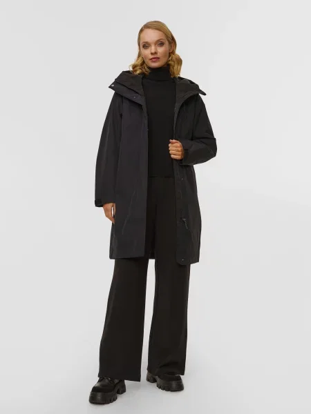 Peak Performance Parka Treeline Hipe® schwarz czarna