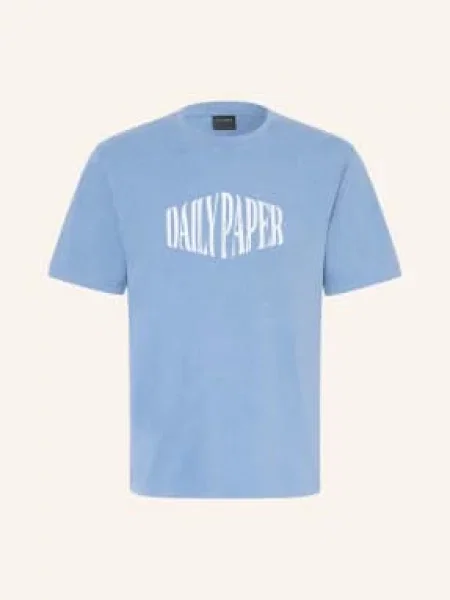 Daily Paper Tričko modrá bílá